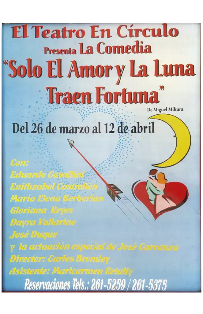 2003 Solo El Amor y La Luna Traen Fortuna